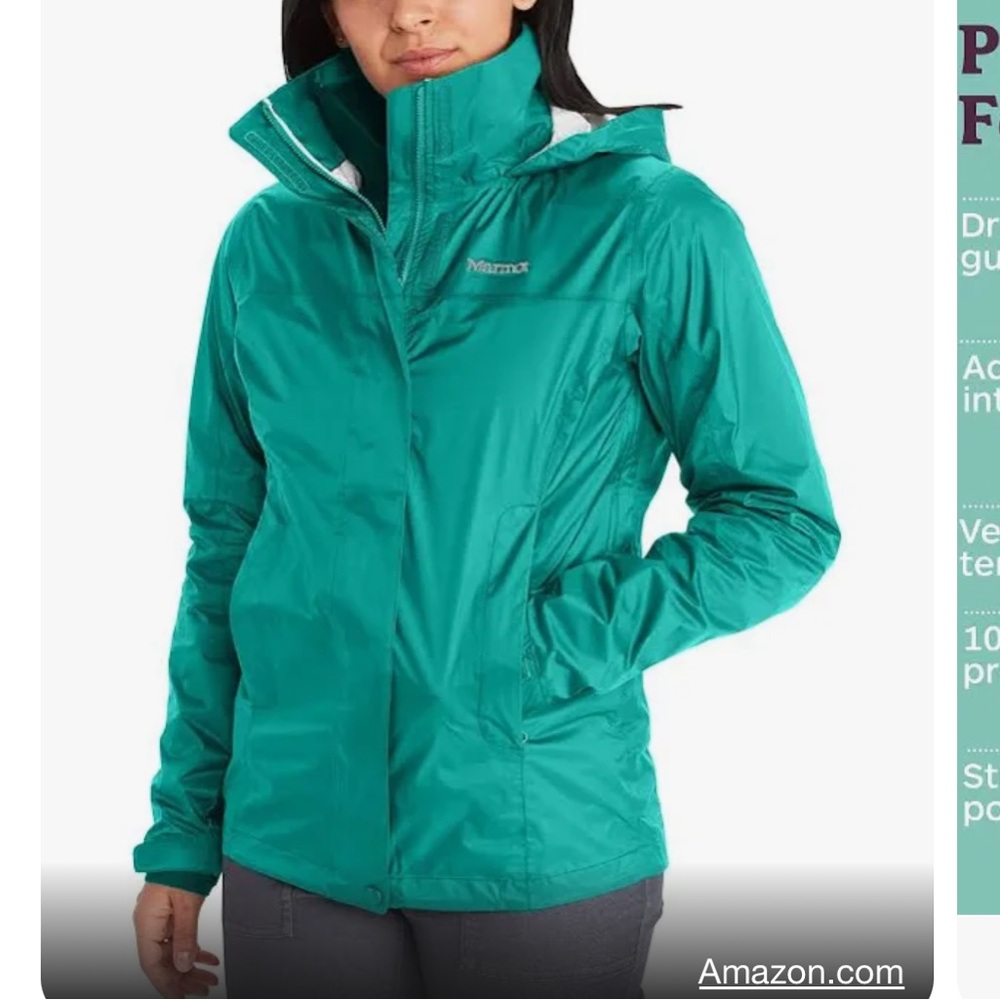 Women’s marmot rain coat